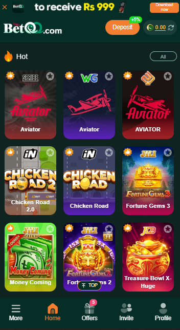 betq game app internal games image